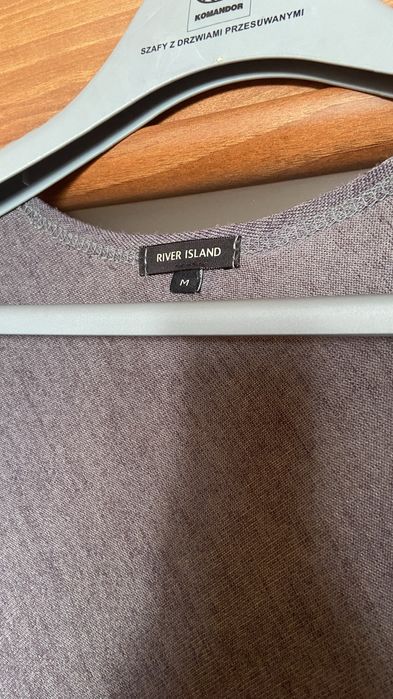 Szary kardigan River Island