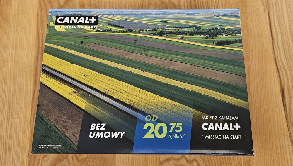 Dekoder canal + telewizja na kartę