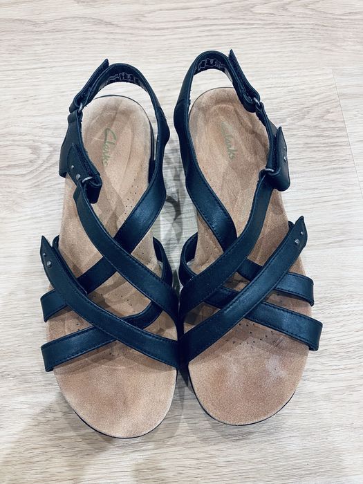 Босоніжки жіночі Clarks 41р