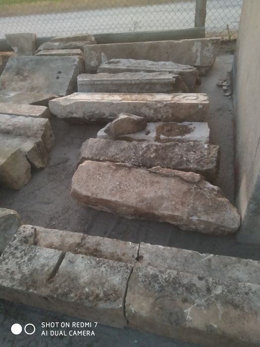 Pedras de antigas moradias