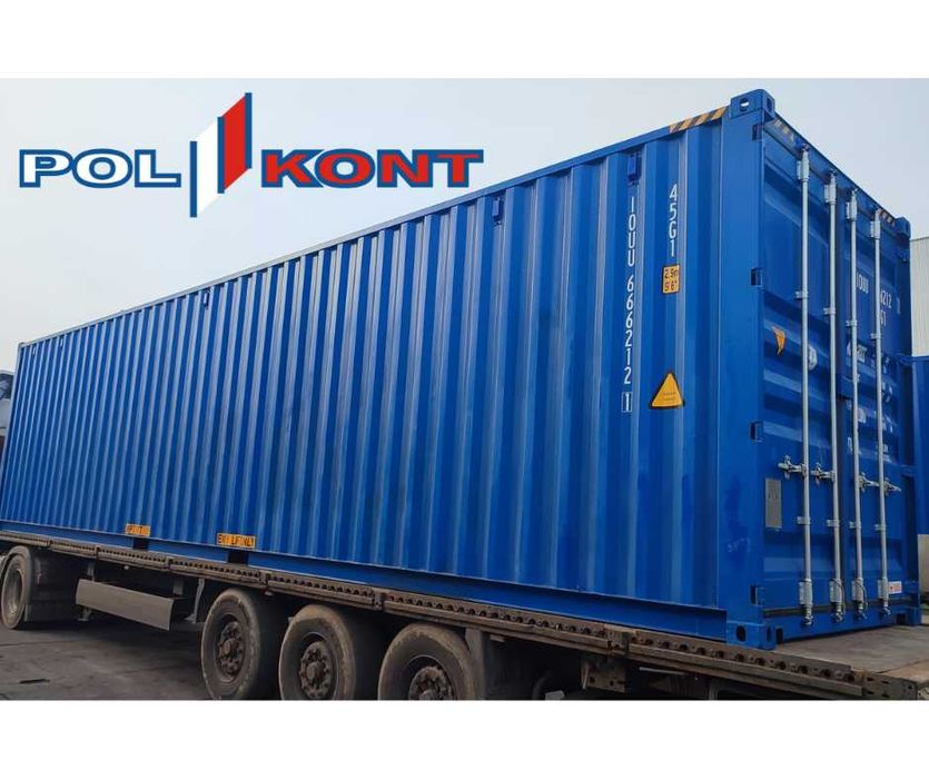 Kontener 40 HC One Way - nowy, po jednej podróży - 12 metrów - MP