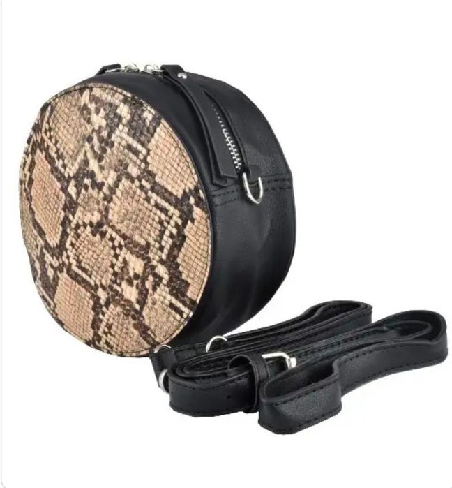 Сумка кругла Крос-боді 15х15х7см