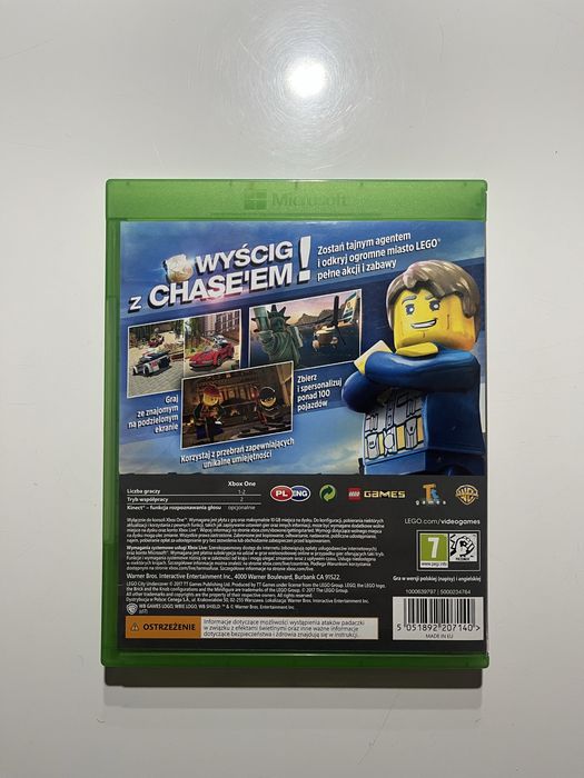 Gra lego city tajny agent na Xbox one. Stan BDB