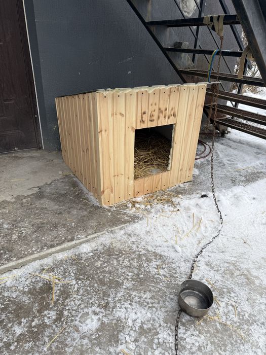 Утеплена собача будка