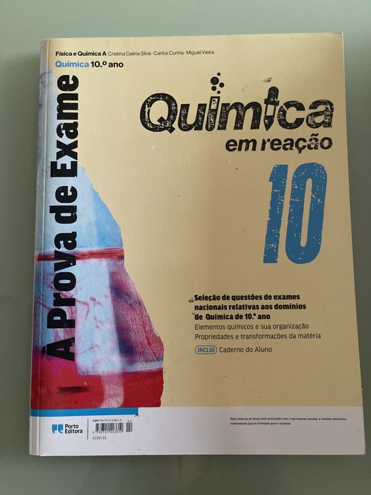 Livros fichas/ exames Fisica e Quimica 10 ano