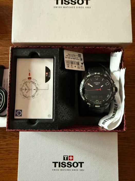 Tissot T-Touch Connect Solar Tytan Hybryda
