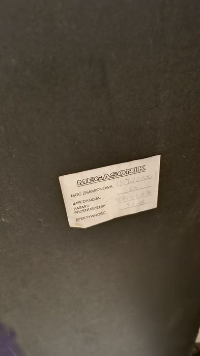 Kolumny Podłogowe Duże Mocne 8ohm