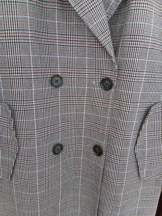 Casaco xadrez Pull&Bear tamanho M