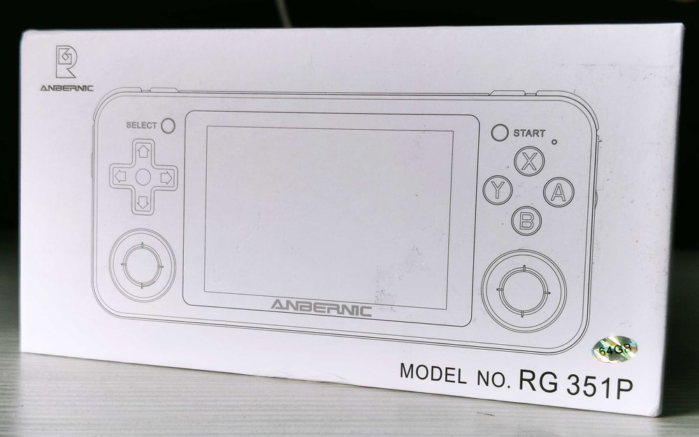 Konsola Anbernic RG351P, biała