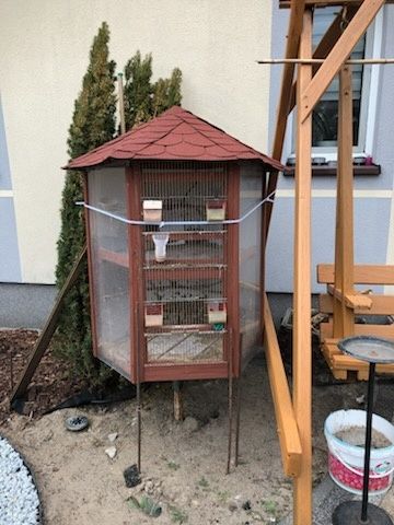 Domek klatka dla papug/małe ptaki