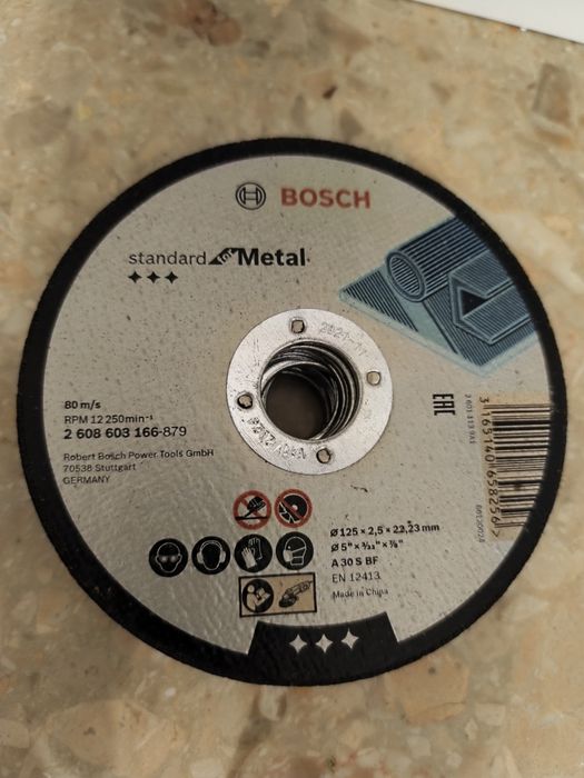 Tarcze Bosch do metalu 10 sztuk