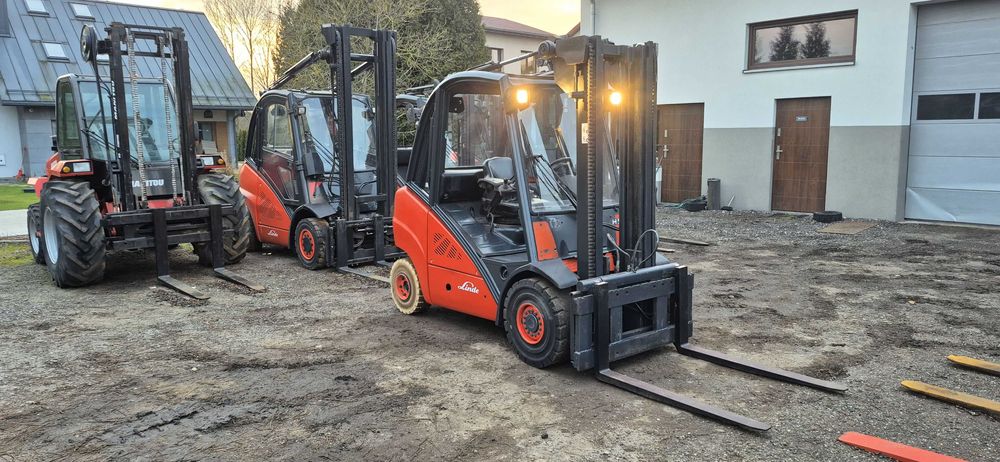 Wózek Widłowy Linde H30D - Diesel - Dozór UDT - Stan BDB