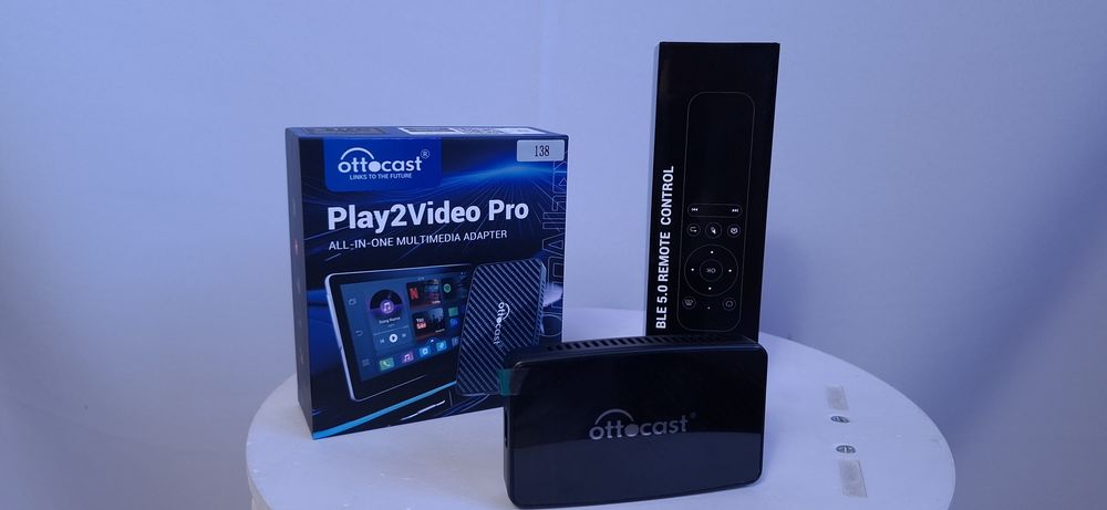 ottocast play2video pro bezprzewodowy adapter carplay android auto netflix youtube