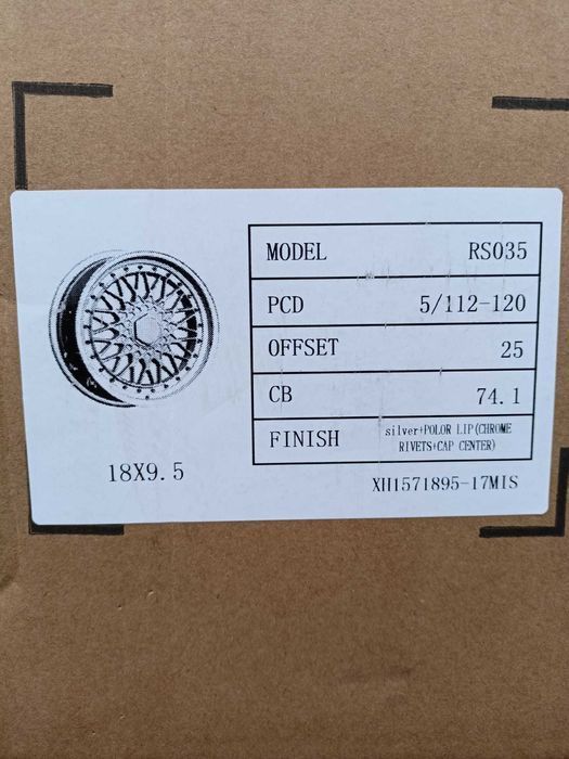 Felgi 18cali BBS Bmw E46 E90 E91 E24 E34 E38 E39 E60 5x120 nr821H