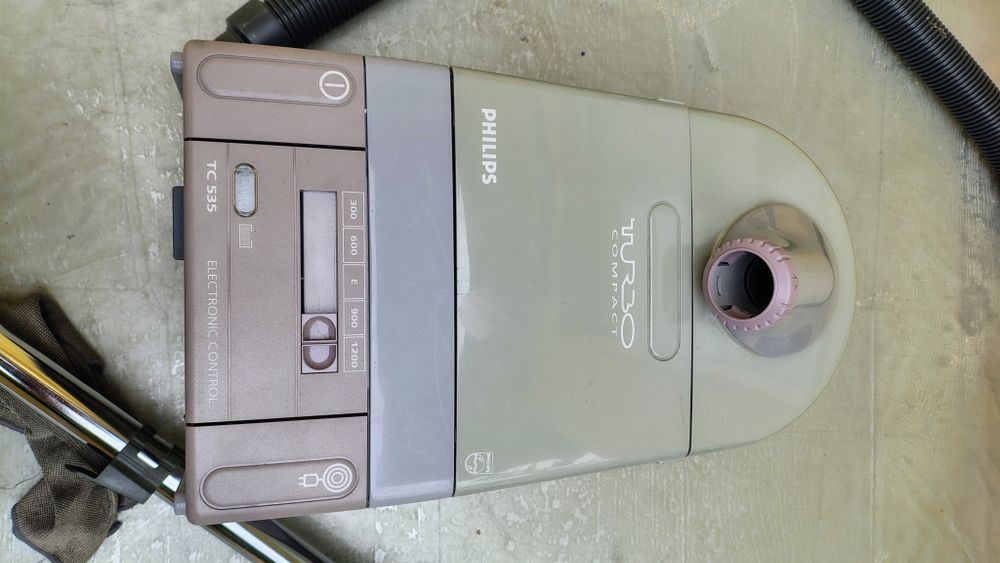 Aspirador Philips Turbo Compact TC 535 + Caixa Original e Sacos