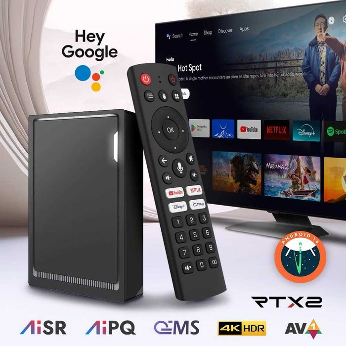 RT-X2 4/32Gb Realtek RTD1325 Android TV смарт приставка