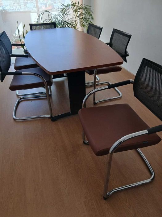 Mesa de reunião como nova 6 pessoas