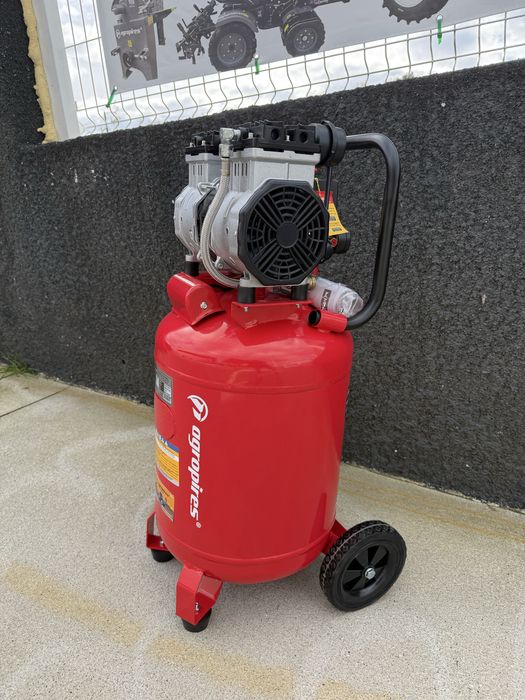 Compressor de ar 50 litros silencioso vertical