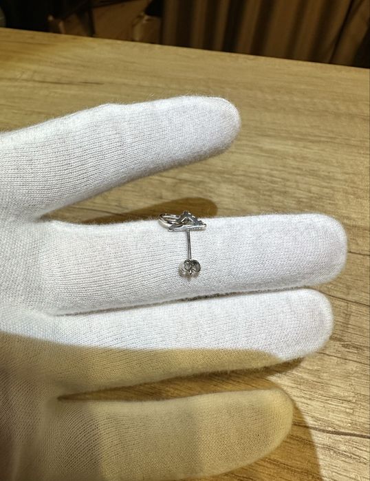 Minimalistyczne kolczyki z kamieniami - srebro 925 (sztyfty)