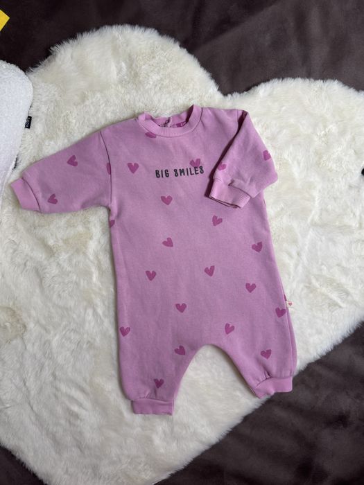 Теплий чоловічок від некст на флісі на 3-6 місяців