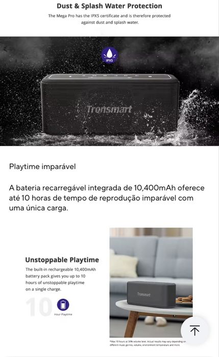 TRONSMART MEGA PRO