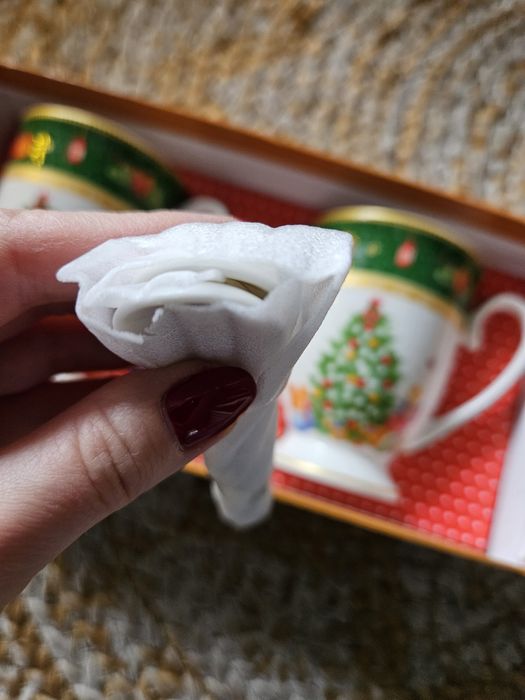 Kubek świąteczny, komplet dwóch kubków świątecznych