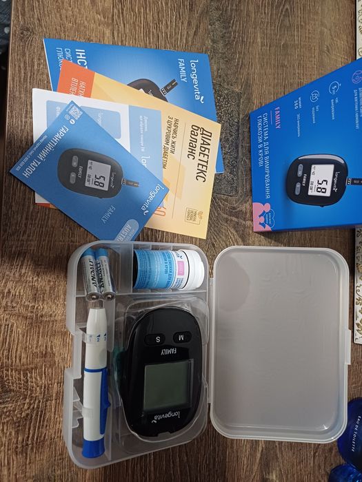 Система для вимірювання глюкози