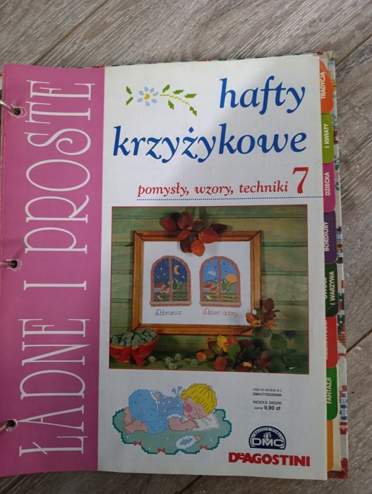 Hafty Polskie igraszki, Kram z robótkami , Anna, Burda + gratis