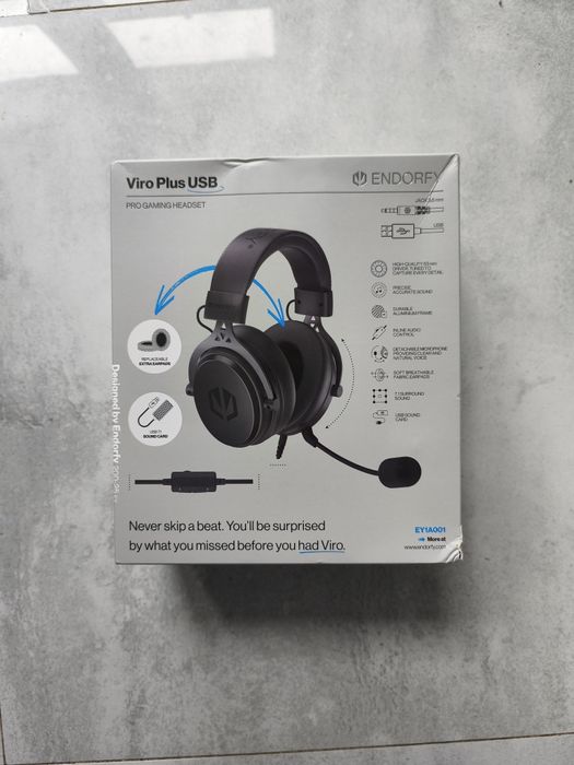 Słuchawki Endorfy Viro Plus usb