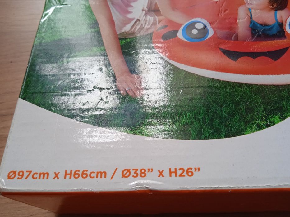 Nowy basenik z daszkiem i miękkim dnem