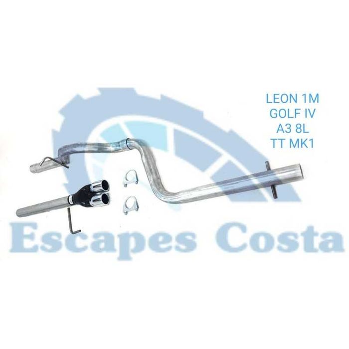 LINHA DE ESCAPE RETA 60 mm