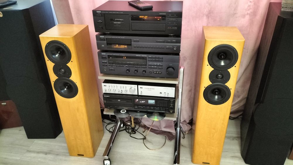 Wieża Yamaha Kolumny Pilot Super Stan