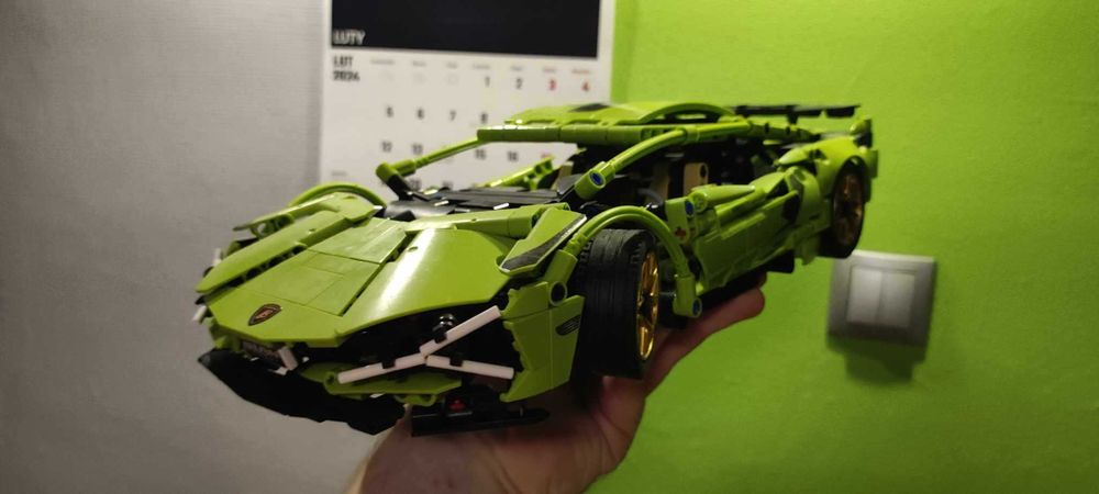 Klocki stylizacja Lego Technic, model Lamborghini Sian