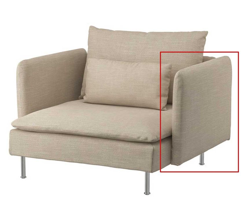 Braços e capas para Sofá IKEA SODERHAMN