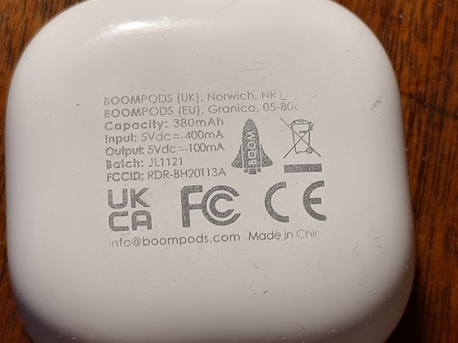 Наушники беспроводные Sony WH-CH510(черные), Boompods Basslne compact