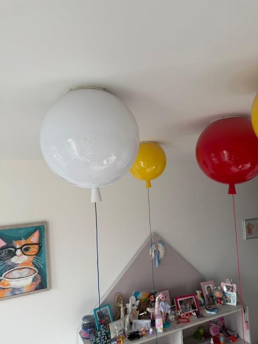 Lampy w kształcie balonów