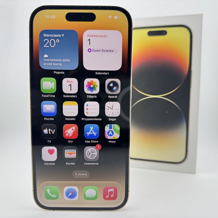 iPhone 14 Pro 128GB Gold | Stan Idealny