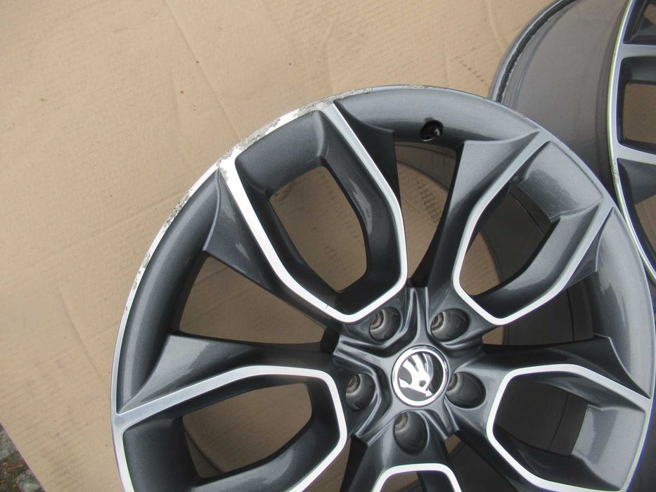 Alufelgi 4szt R19 SKODA YETI,Octavia 2,3,4,SUPER B,Kodiaq,Karoq,VW,AUDI,SEAT  4605