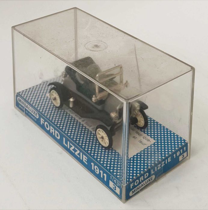 Minialuxe_FORD LIZZIE 1911. Ref 3. Escala 1/43. Completo, em excelente estado geral.