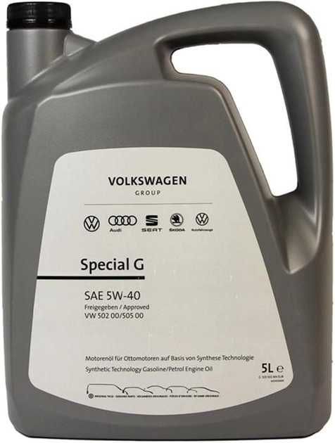 Моторне мастило VAG Special G 5W-40 5 л.