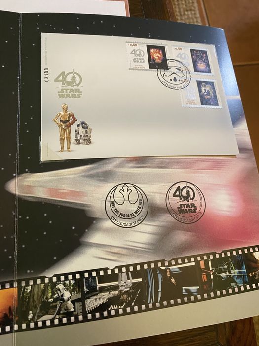 Carteira Temática CTT Star Wars 40 Anos (Edição Limitada)