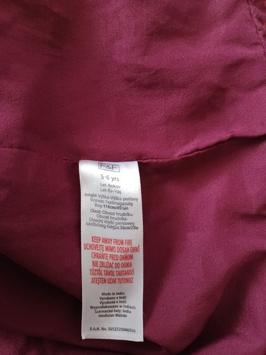 Sukienka  dziewczęca.