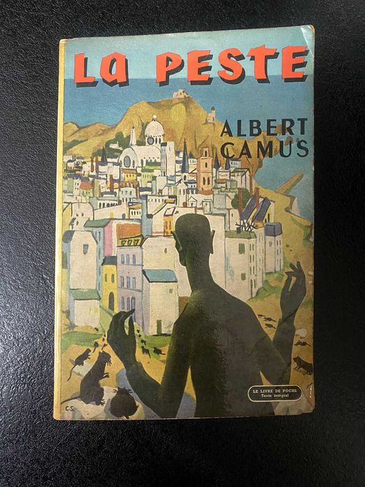 Albert Camus - La Peste, Gallimard Le Livre de Poche n.º 132 edição antiga em francês