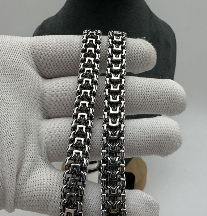 Срібний ланцюжок 80г серебряная цепочка серебро 925  срібна мужская