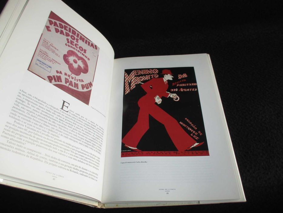 Livro Sons de Lisboa Uma Biografia de Valentim de Carvalho 1ª edição