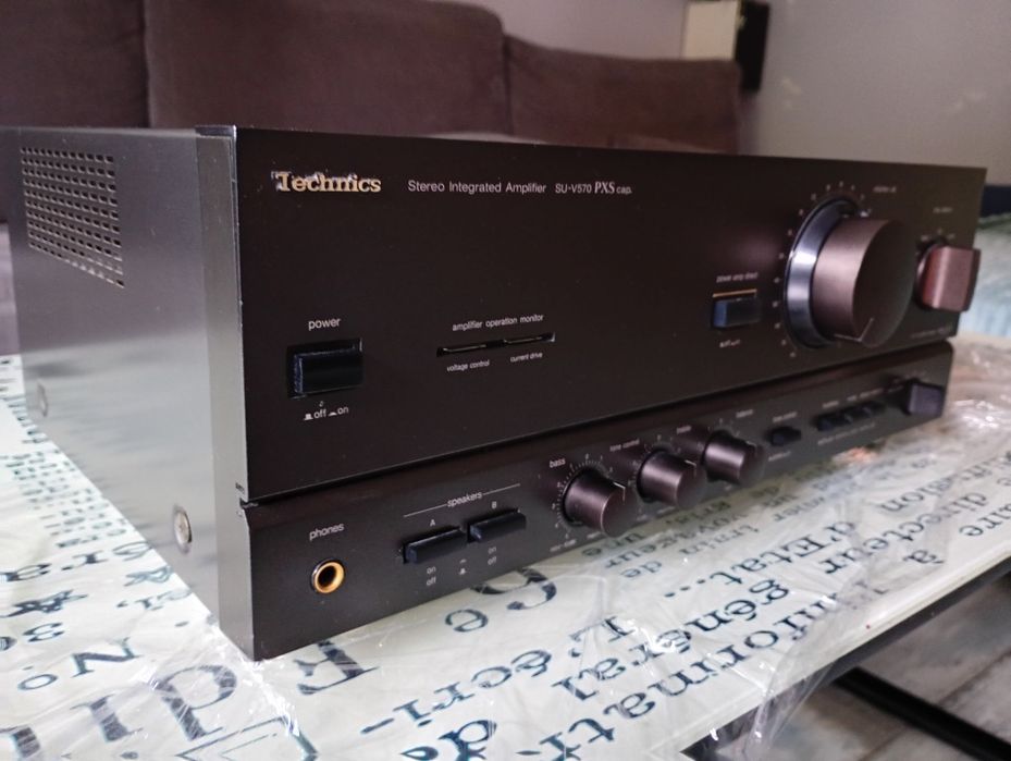 Wzmacniacz Technics su v 570 pxs cap. Hybryda