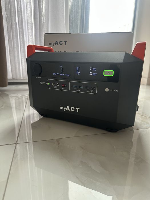 НОВА. Зарядна станція Ecoflow 1000 Вт. год