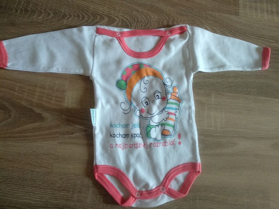 Body dla dziewczynki 74, 4 sztuki