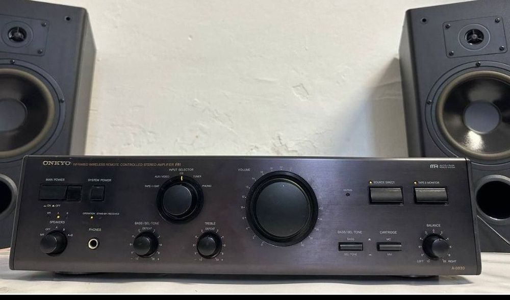 Wzmacniacz stereo Onkyo A-8830, 2*109 Watt, Japan