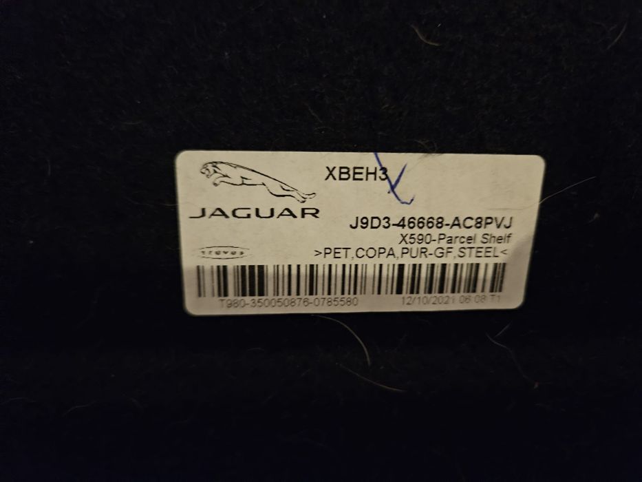 Chapeleira Jaguar I-pace